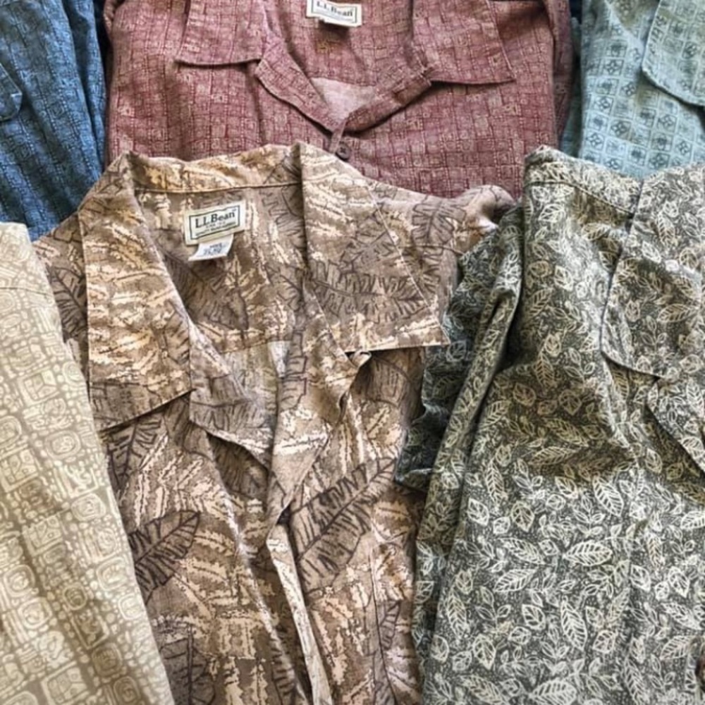 Men’s LL Bean shirts